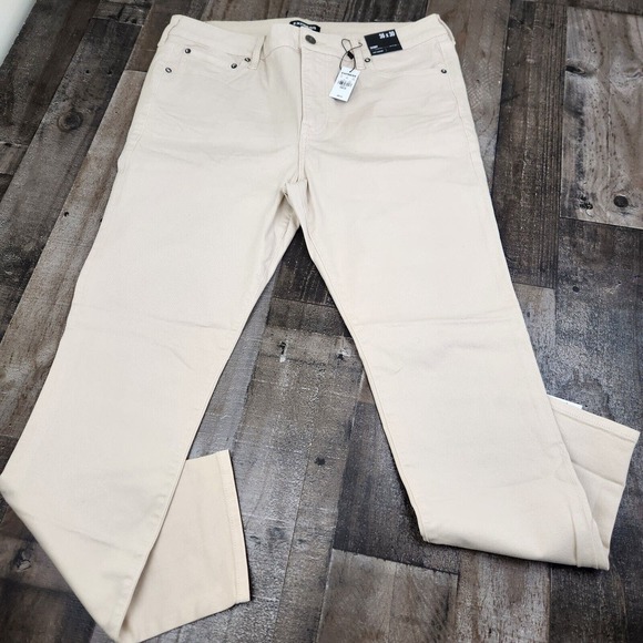 Express Other - Mens Express Size 36x30 SLIM Luxe Comfort Colored Mid Rise Jeans NEW